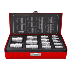 جعبه بکس ترکیبی 14 پارچه E RH-2695 رونیکس