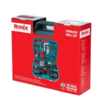 کیت دریل شارژی چکشی 20 ولت 53 پارچه RS-8620 رونیکس - Image 23