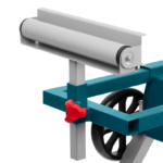 میز فارسی بر 1110 میلی متری چرخ دار رونیکس مدل 5810 - Image 7